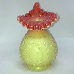 Vintage Fenton Art Glass Studio Vase